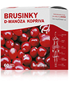 BRUSINKY D-MANÓZA KOPŘIVA